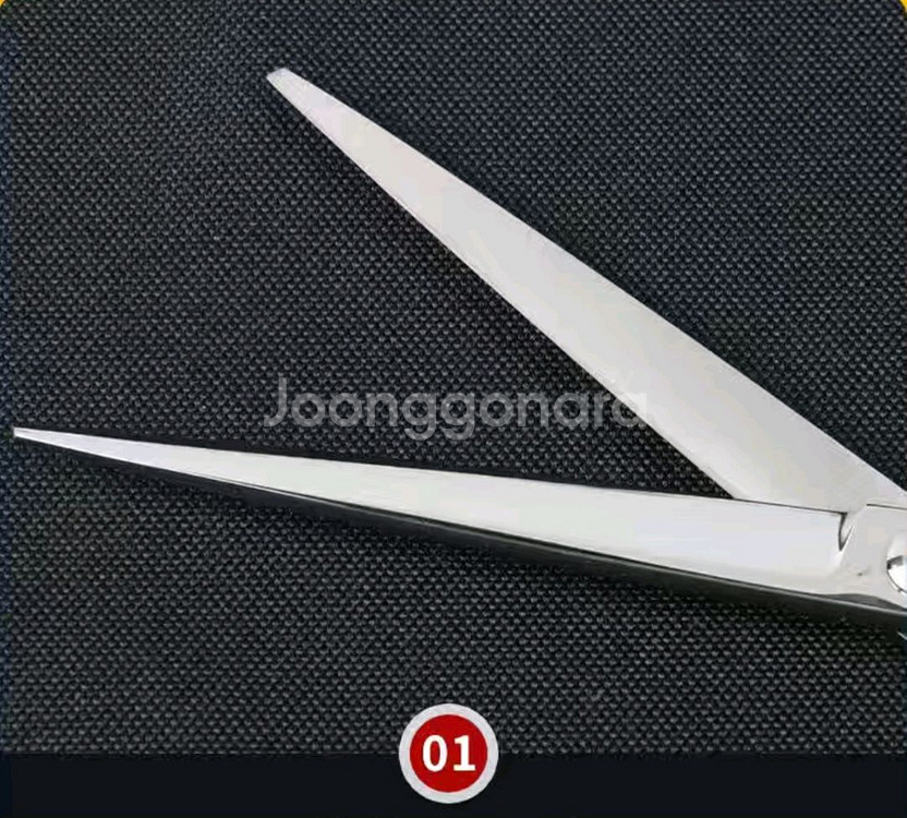 7인치 고급 애견 미용가위3p+구성품 풀세트(새상품)--3