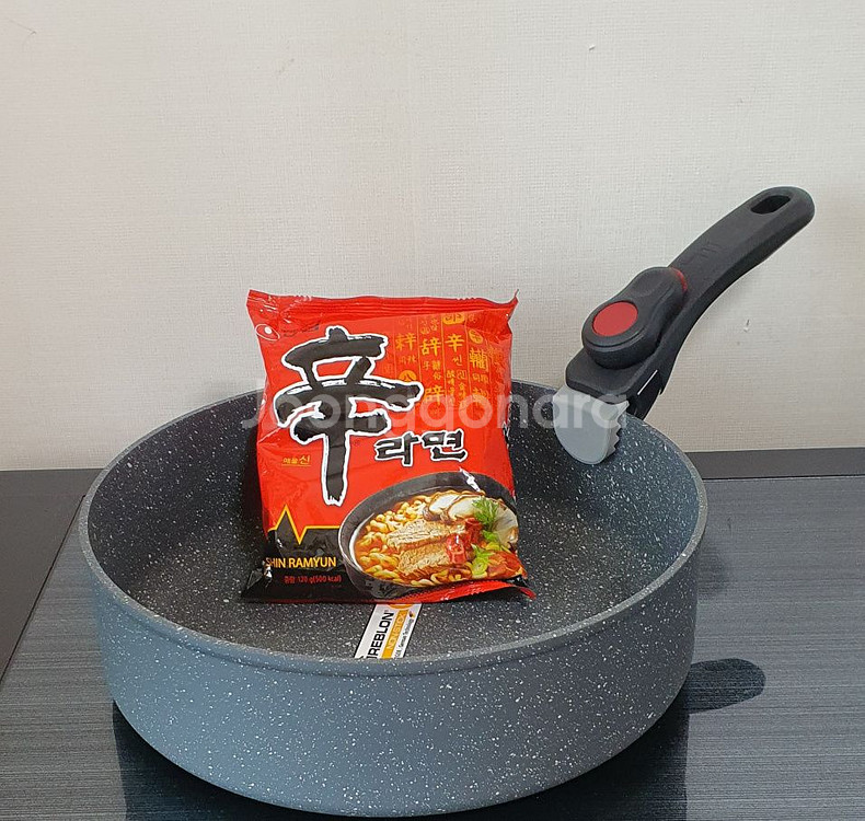 인덕션 사용가능 대팬+탈착핸들 포함--1