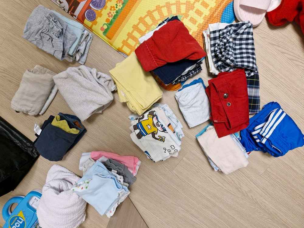 아기옷 세트 (내복, 바디수트, 상하 반팔 등)--5