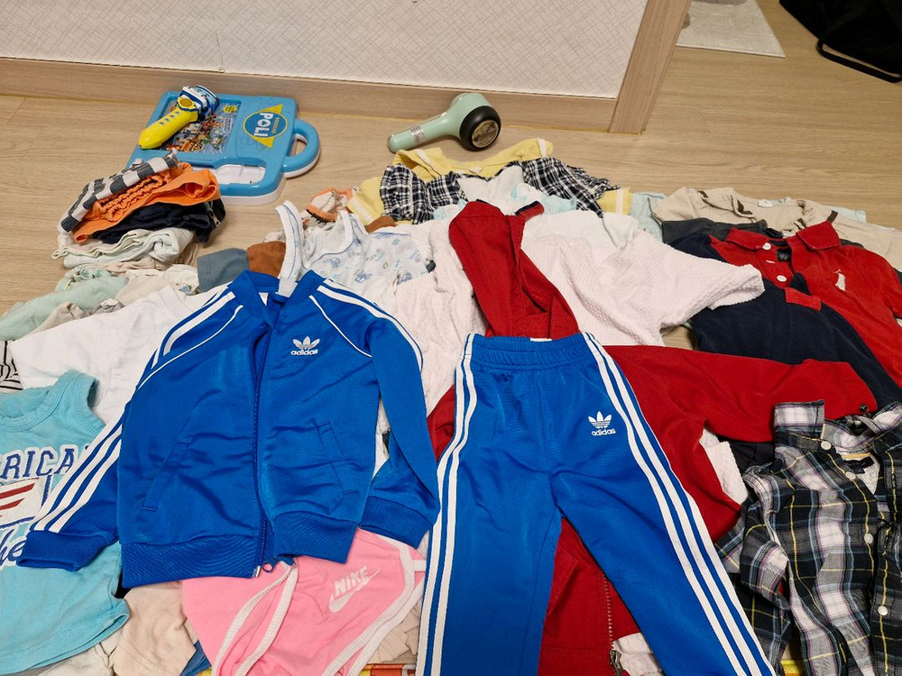 아기옷 세트 (내복, 바디수트, 상하 반팔 등)--6