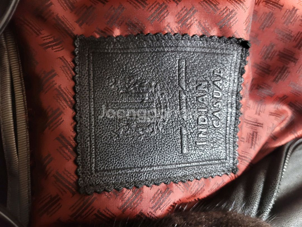 인디안 양가죽자켓 L 사이즈--2