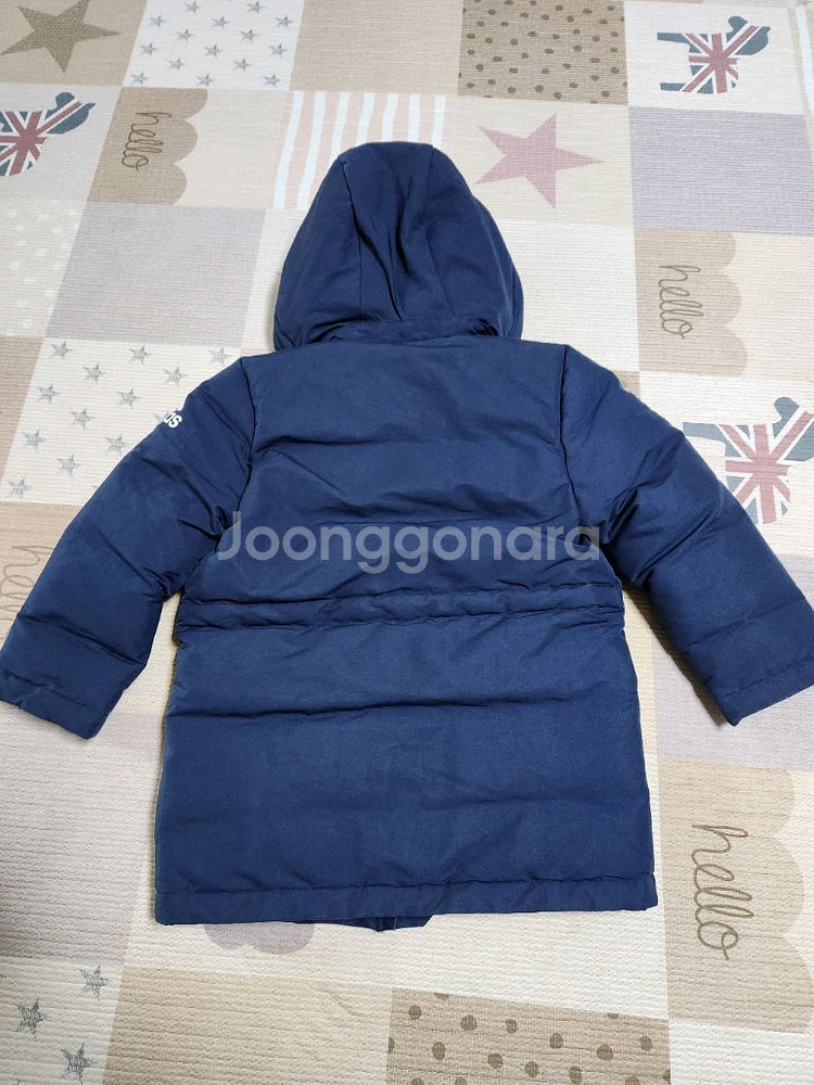 120)아디다스 키즈 덕다운패딩+뉴발 바람막이--7