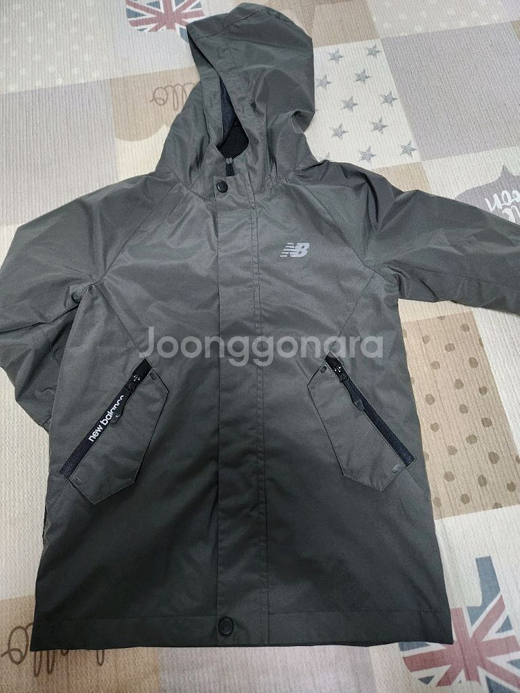 120)아디다스 키즈 덕다운패딩+뉴발 바람막이--5