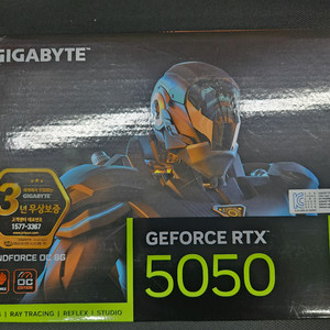 RTX 5050 OC 8GB 미개봉 새제품