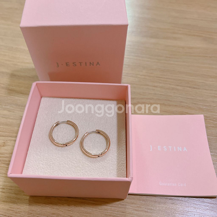 제이에스티나 링 귀걸이(sv925)--3
