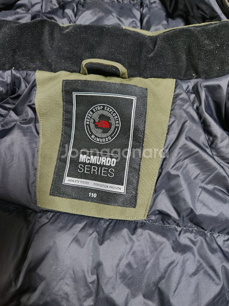 110)노스페이스 키즈 구스다운 패딩--3