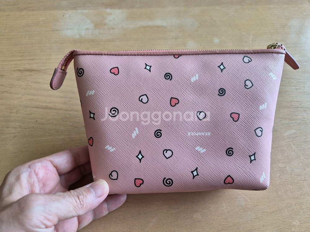 빈폴x 카카오프렌즈 콜라보 파우치--2