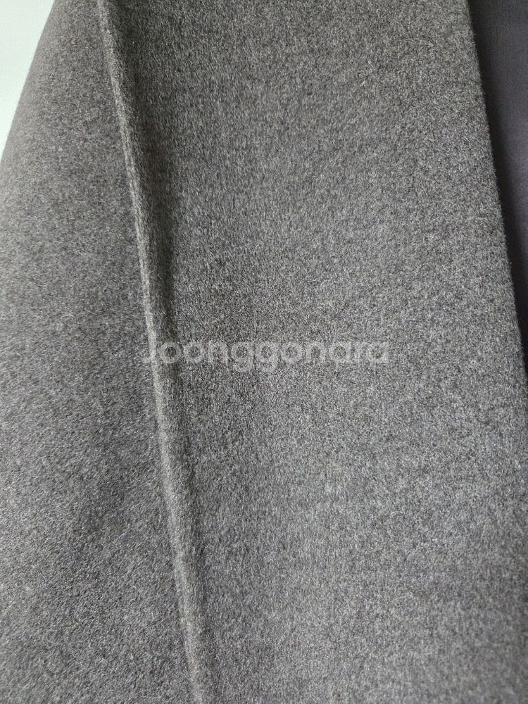 타임 캐시미어 벨티드 후드 코트 랑방 마인 더캐시미어--6