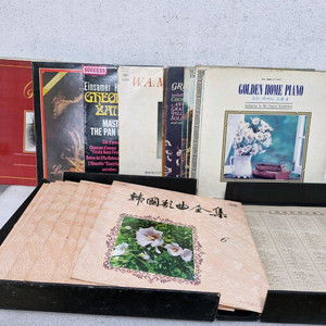 한국가곡전집LP 10장완질 기타 클랙식10장