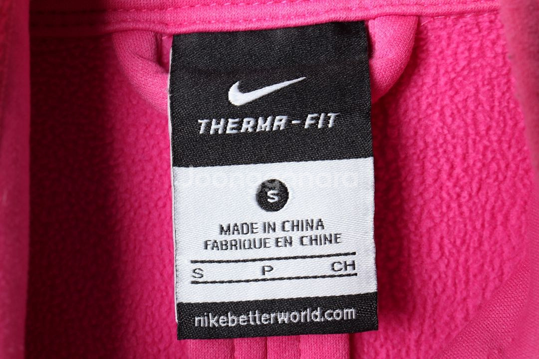W(S) 나이키 집업져지 트랙탑 핑크 기모 딸기우유--5