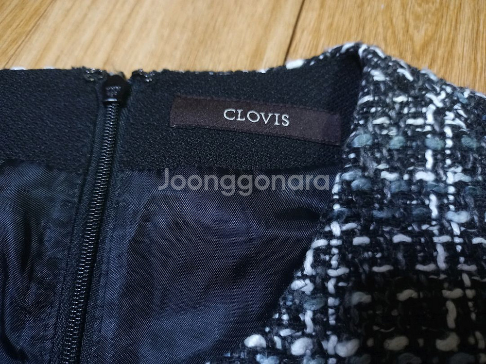 CLOVIS 트위드 원피스--1