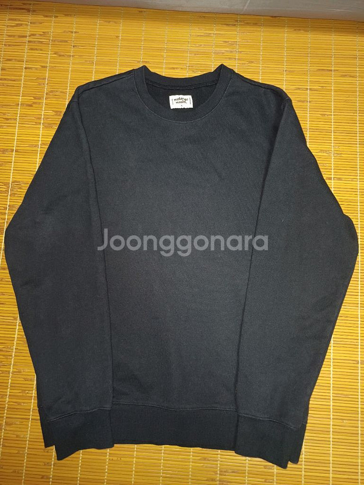 멜란지마스터 무지 맨투맨 L--0