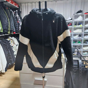 스파이더 블랙 후리스집업 정품(새상품) 남녀공용