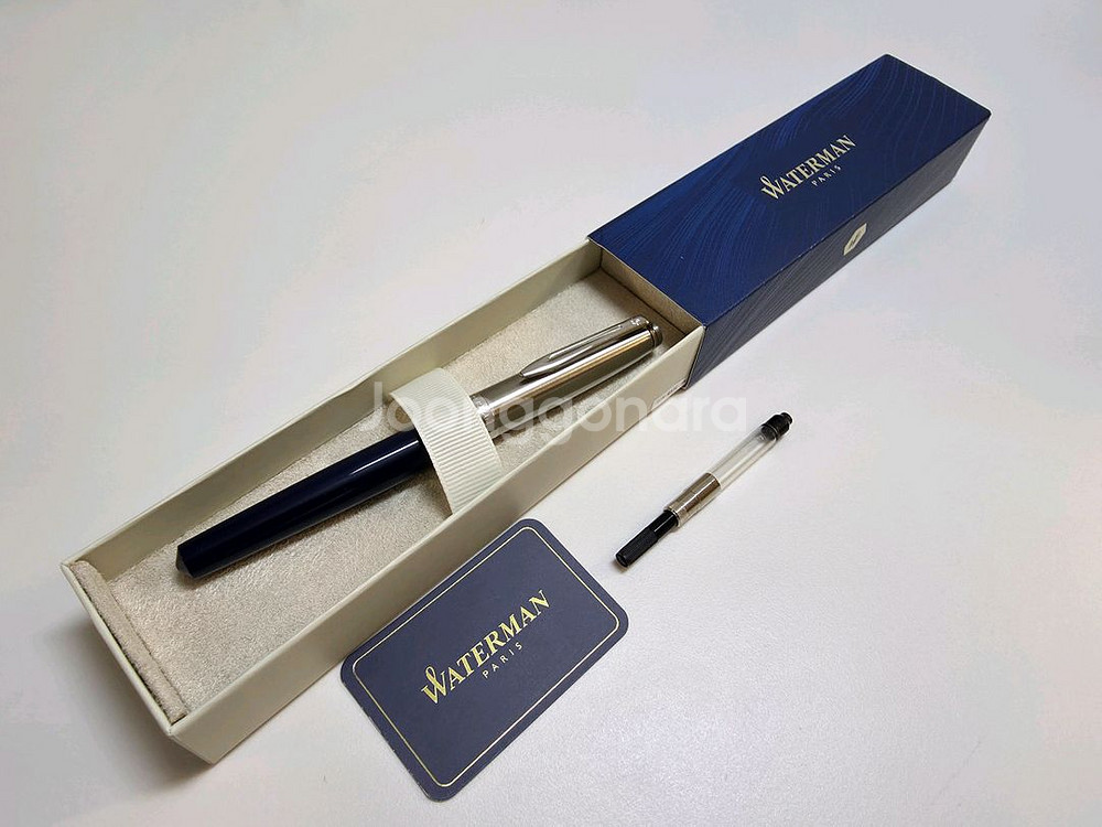 (문의 환영) 워터맨 엠블렘 CT-만년필 & 볼펜 일괄--0