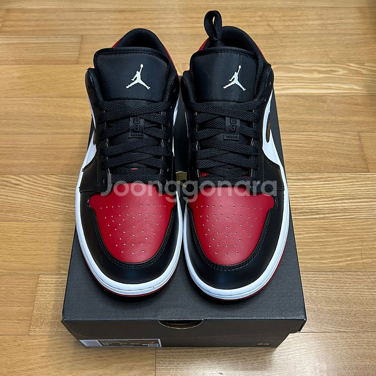 나이키 조던1 로우 브레드토 275 스니커즈 운동화--1