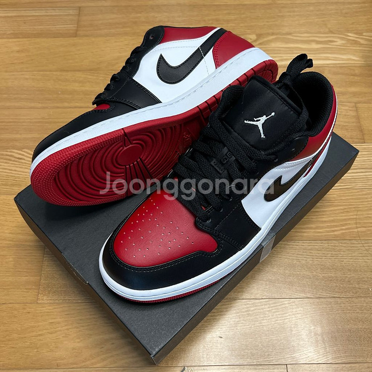 나이키 조던1 로우 브레드토 275 스니커즈 운동화--0