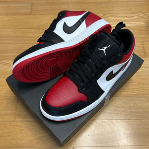 나이키 조던1 로우 브레드토 275 스니커즈 운동화