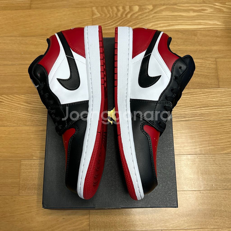 나이키 조던1 로우 브레드토 275 스니커즈 운동화--2