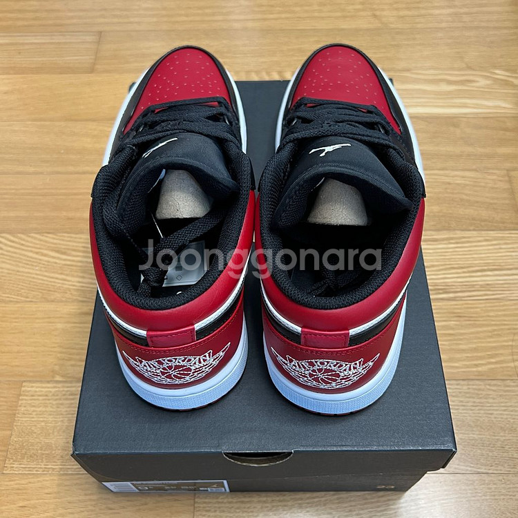 나이키 조던1 로우 브레드토 275 스니커즈 운동화--4