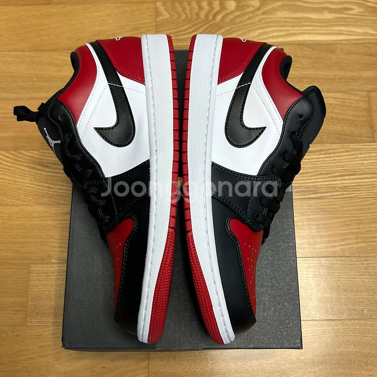 나이키 조던1 로우 브레드토 275 스니커즈 운동화--3