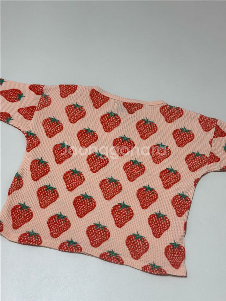 보보쇼즈 딸기 와플 티셔츠 12-18m--6