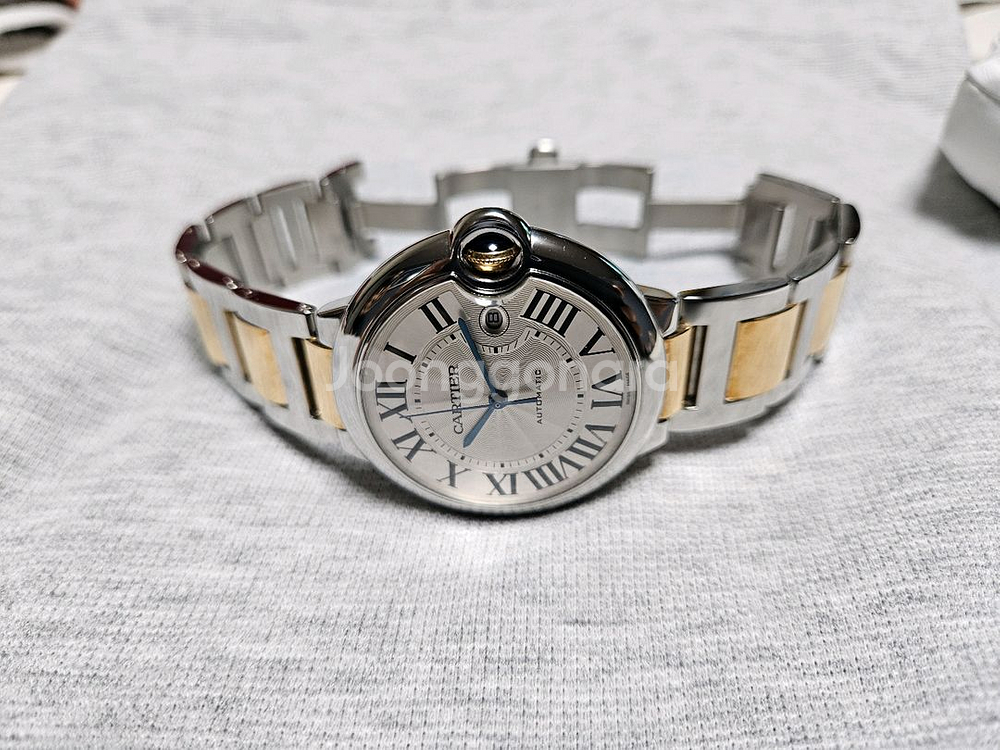 까르띠에 발롱블루 42 콤비--0