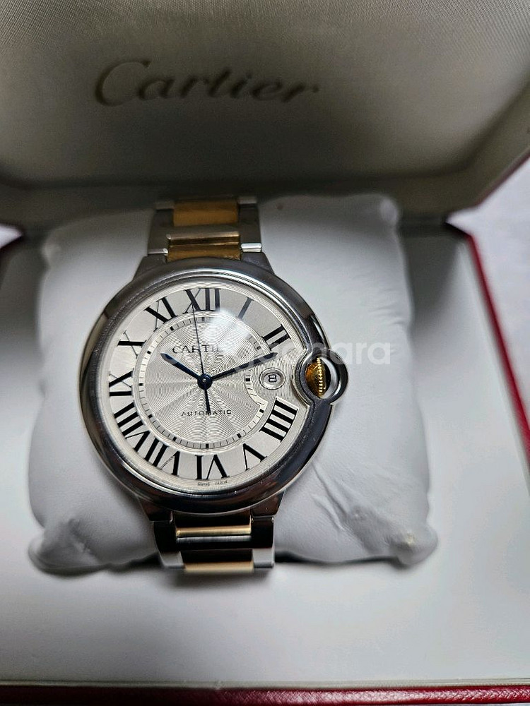 까르띠에 발롱블루 42 콤비--2