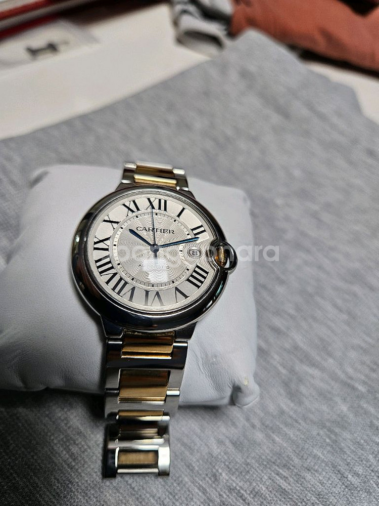 까르띠에 발롱블루 42 콤비--3