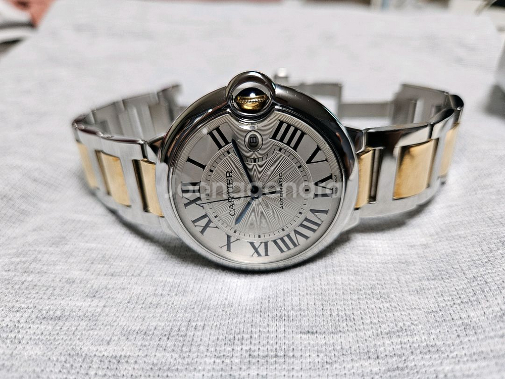 까르띠에 발롱블루 42 콤비--6