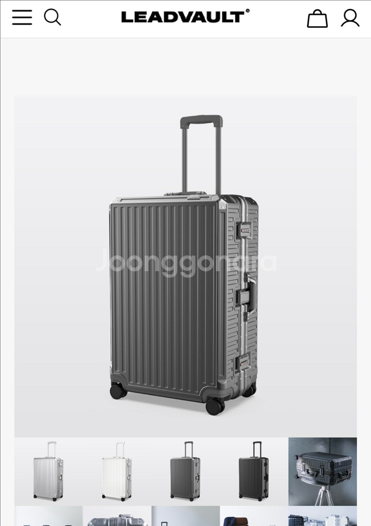 (미개봉 새상품) 리드볼트 몬딱 캐리어 28인치--0