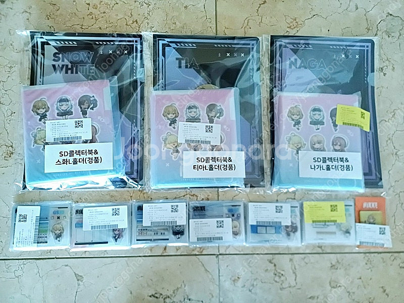 gs25 니케굿즈 1차,2차 판매-1만,3만--0