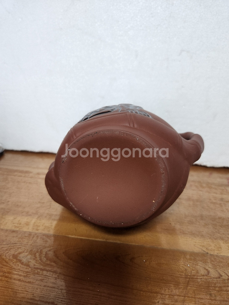 국산 대죽도 호랑이 자사호주전자--8