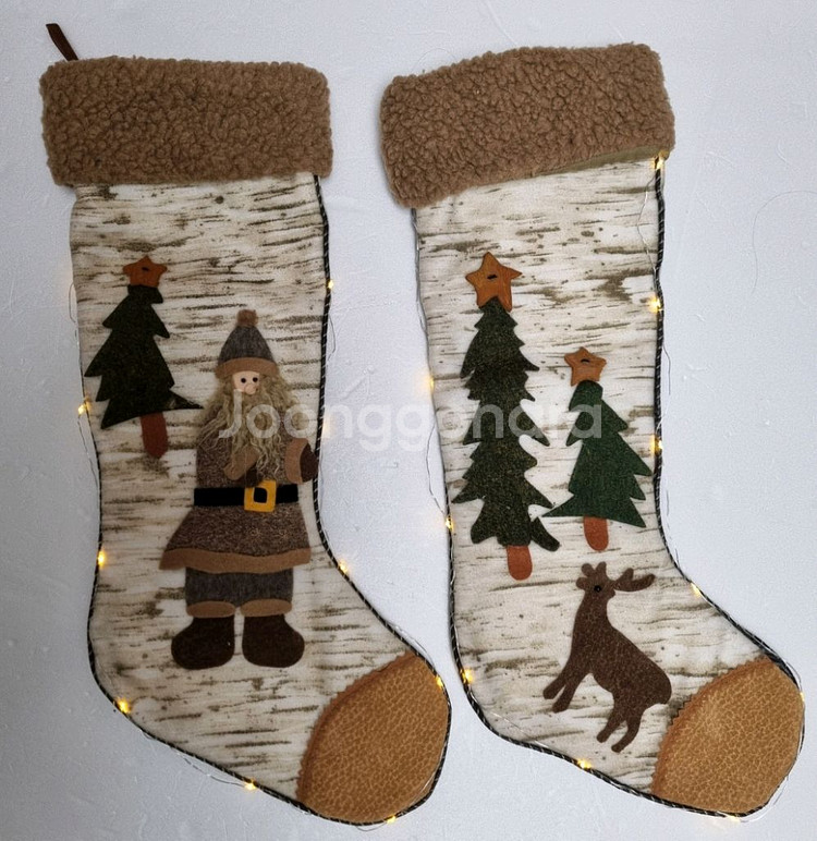 크리스마스 벽걸이 양말--0