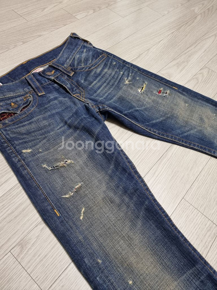 [29~30]트루릴리전 워싱 디스덧댐 데님팬츠--3