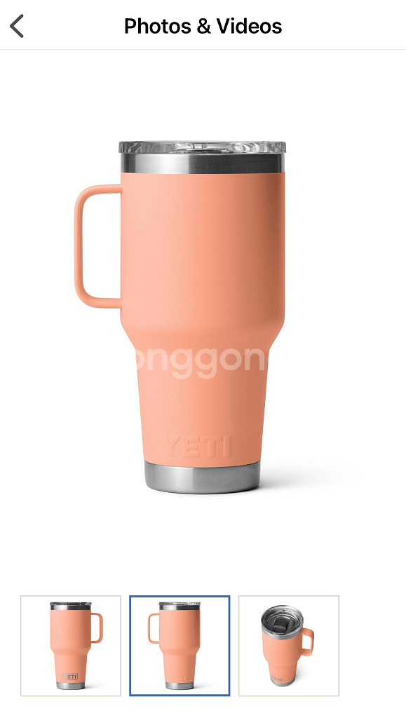 예티(YETI) Rambler 30 oz 텀블러(약 8--1