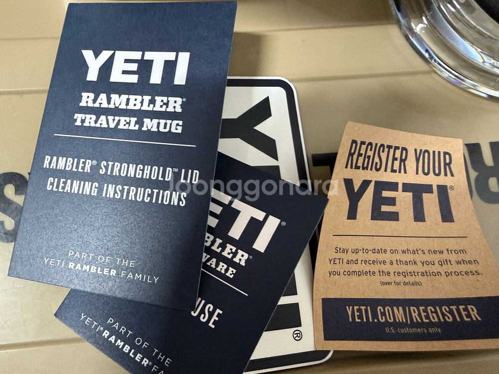 예티(YETI) Rambler 30 oz 텀블러(약 8--6