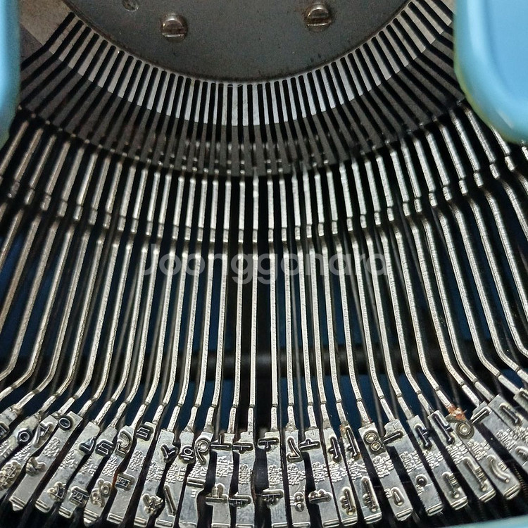 마라톤 10tr sepedy 4벌식 한글 타자기--2