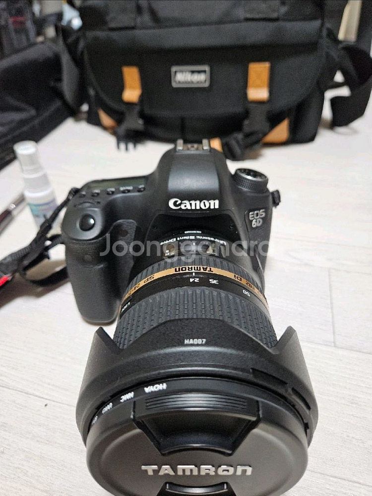 캐논EOS 6D 풀프레임+(별도)탐론24-70 F2.8--4