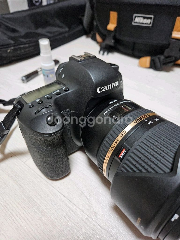 캐논EOS 6D 풀프레임+(별도)탐론24-70 F2.8--3