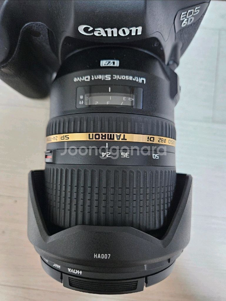 캐논EOS 6D 풀프레임+(별도)탐론24-70 F2.8--6