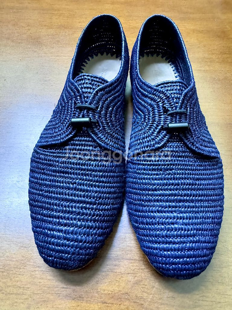 [명품구두]마놀로블라닉Manolo Blahnik라피아8--0