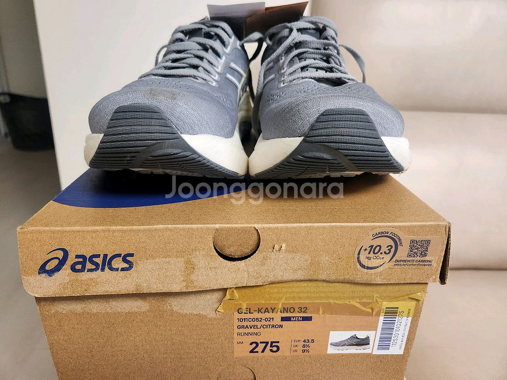 아식스 젤카야노32 러닝화 275mm--2