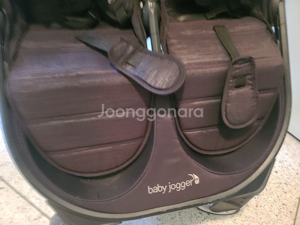 베이비 조거 쌍둥이 유모차 폴더블 접이식--2