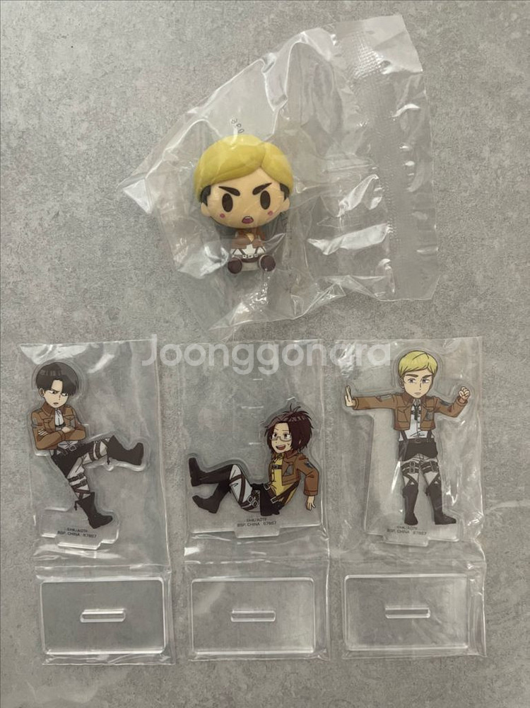 진격의 거인 제일복권 G상 H상 아크릴 초코노코피규어--0