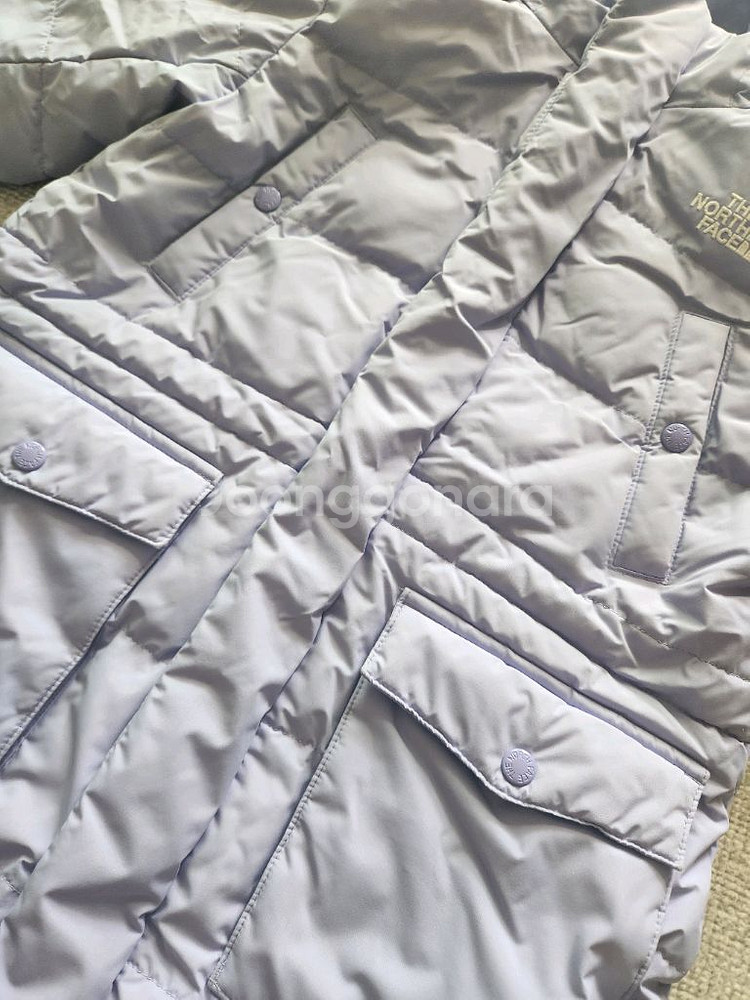 노스페이스키즈 구스패딩110--1