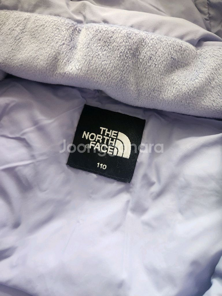 노스페이스키즈 구스패딩110--3