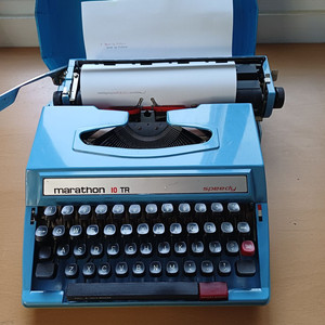 마라톤 10tr speedy 영문타자기