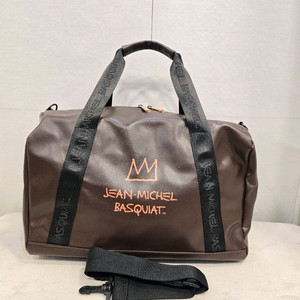 새상품) 장미쉘 바스키아 보스턴백 여행가방 브라운