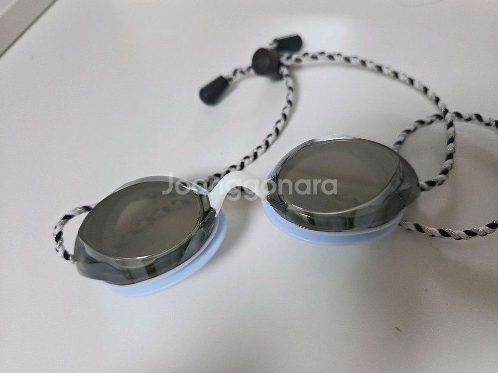 스피도 우먼스 뱅퀴셔 3.0 미러 수경 블루그레이--0