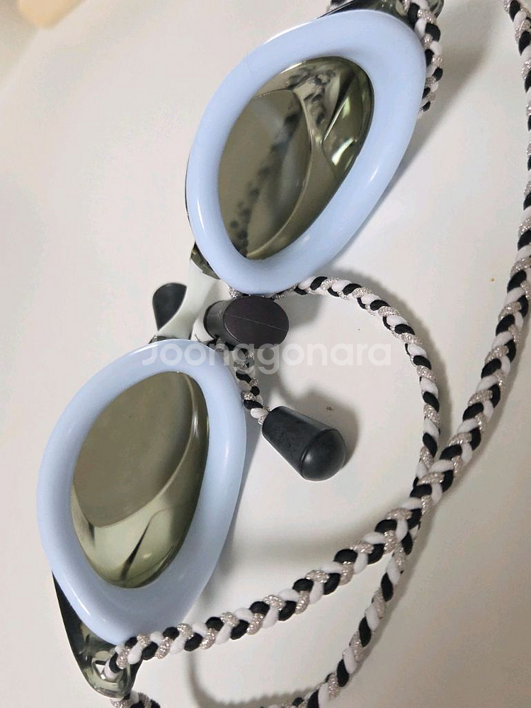 스피도 우먼스 뱅퀴셔 3.0 미러 수경 블루그레이--1